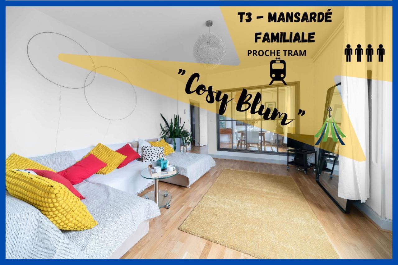 ⟬Cosy Blum 63⟭ Charmant Et Accueillant ⁕Mansarde⁕ Clermont-Ferrand Zewnętrze zdjęcie